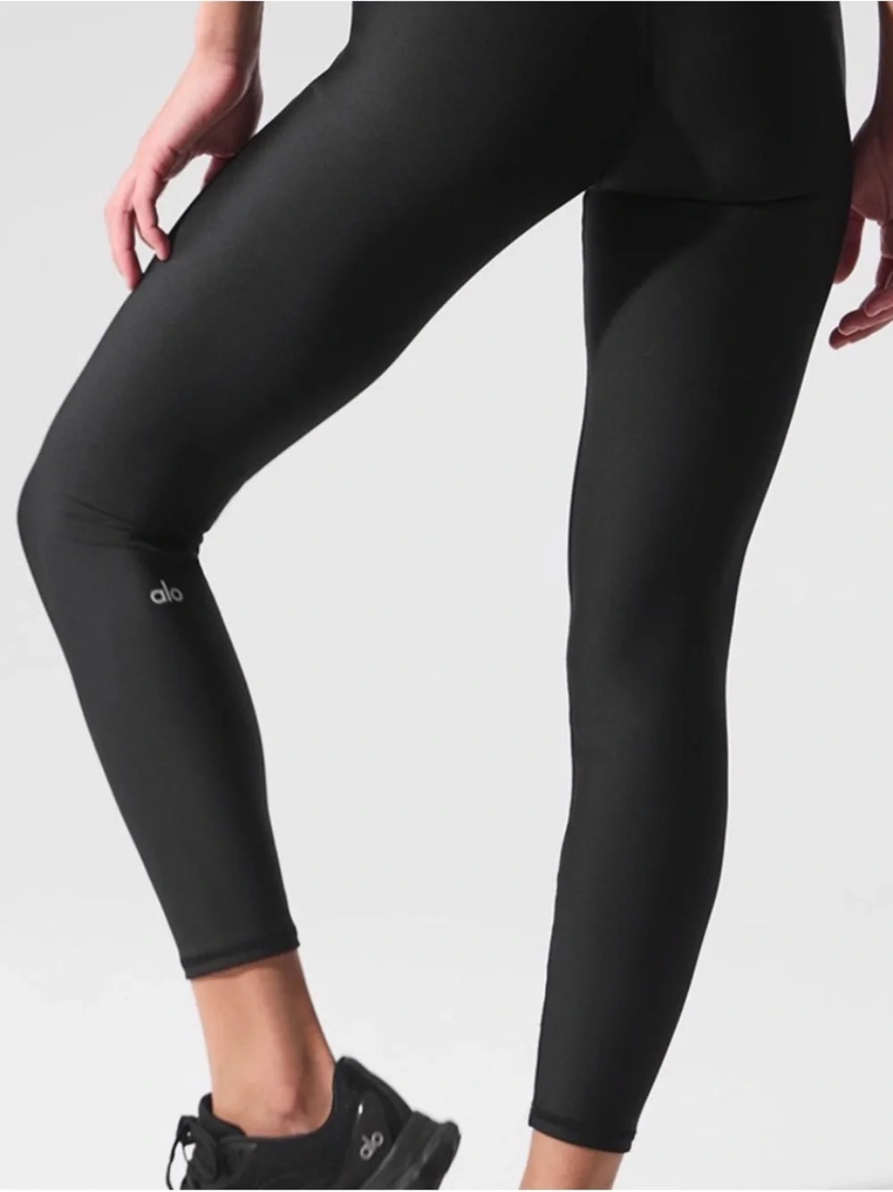 ALO Yoga Black High-Rise Performance Leggings